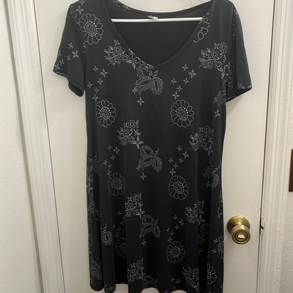 Mudd Charcoal Gray Dress